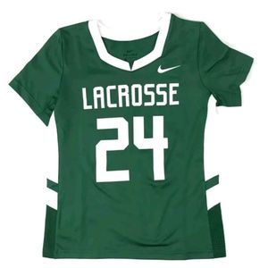 Nike Girls Lacrosse Nike Green Med Jersey $65